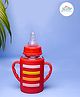 The Little Lookers High Borosilicate Glass Feeding Bottle for Baby/Feeder for Newborn | Super Soft Flow Control & Anti Colic Nipple for Infants/Toddlers - Purple (60ml)