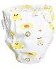 THE LITTLE LOOKERS Potty Training Pants for Babies I Reusable & Waterproof Pull up Underwear | Cloth Diaper for Babies-White Duck ( 6 Months - 12 Months) (Pack of 1)