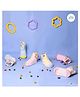 THE LITTLE LOOKERS Set Of 8 Cute & Colourful Cotton Baby Socks - Multi Colour