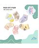 THE LITTLE LOOKERS Set Of 8 Cute & Colourful Cotton Baby Socks - Multi Colour