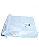 THE LITTLE LOOKERS Striped Towel - Blue