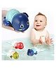 OPINA Swimming Turtle Wind Up Bath Toys Pack of 1 - (Color May Vary)