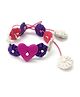 Mi Dulce An'ya Heart Bracelet Rakhi - Purple