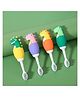AKN TOYS Dino Brush Toddler Toothbrush Comfortable to Use Deep Cleaning Dense Bristle  (colour may vary )