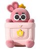 AKN TOYS Creative Gift 3 D Plush Panda School Backpack (Colour May Vary) - 14 Inch