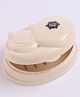 Kitten Shaped Soap Case - Cream