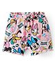 Babyhug Disney Cotton Looper Knit Mid Thigh Shorts Minnie Mouse Family Print - Pink