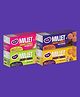 Early Food Ragi, Dry Fruit, Millet & Chocolate Jaggery Cookies Assorted Pack of 4 - 150 gm each