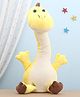 Aarohi Toys Dancing Angry Dino Musical Soft Toy Yellow - Height 31.5 cm