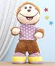 Aarohi Toys Rock Star Monkey Musical Soft Toy Multicolor - Height 31 cm