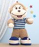 Aarohi Toys Rock Star Monkey Musical Soft Toy Multicolor - Height 31 cm