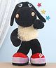 AAROHI TOYS Height 28.5 cm Rock Star Sheep Musical Soft Toy Multicolor