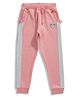 JusCubs Loop Knitted & Heart  Embroidered Joggers - Pink