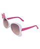 Kidofash Polka Dotted UV Protected Sunglasses - White
