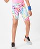 Pine Active Super Stretch Cycling Shorts Abstract Print- Multicolour