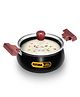 Hawkins Futura Hard Anodised Cook-N-Serve Handi With Glass Lid, 2000 ml, Black