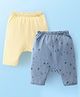 Ben Benny 100% Cotton Interlock Knit Full Length Diaper Legging Rocket Print Pack Of 2 - Multicolour