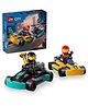 LEGO City Go Karts and Race Drivers Toy Set 99 Pieces - 60400