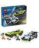 LEGO City Police Car and Muscle Car Chase Set 213 Pieces - 60415