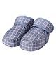 Kid-O-World Checks Booties - Grey