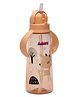 Adore Bling! The India's First Ever Long Narrow Neck Straw Sipper with Twin Handle 270ml