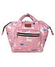 Chinmay Kids Baby Polyester Backpack New Born Casual Travel Outing Stylish Mini Diaper Backpack - Pink