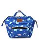 Chinmay Kids Baby Polyester Backpack New Born Casual Travel Outing Stylish Mini Diaper Backpack - Royal Blue