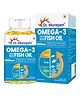 DR. MOREPEN Omega 3 Deep Sea Fish oil for Heart, Brain & Joints, 1000 mg Omega with 300 mg DHA with Vitamin A, D3, E & K27 | 60 Softgel