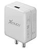 XTOUCH 50W Fast Charging Adaptor without Charging Cable- White 