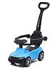 Funride Car Ride On R8 3in1 for Kids with Parent Handle, Music, Light, Backrest & Storage - 1 to 3 Years, Kids Indoor/Outdoor Toy Car for Boys and Girls (Upto 20 Kg)