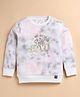 giniekids Full Sleeves All We Need Is Love Text Printed Sweatshirt - Pink