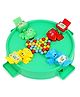 Zyamalox Hungry Frog Eat Beans Game 4 Players Multiplayer Board Game for Kids Interactive Group Play Fun Game for Players