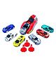 Zyamalox Rapid Car Launcher with 7 Metal Master Racer Cars and Launcher - Hot Cars Launchers Set with Free Metal Wheels - Racing Car Launcher Set (7-in-1) for Speedy Fun
