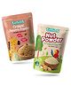 timios 100% Organic Jaggery Powder & 100% Organic Nut Powder - 100 g Each