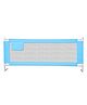 Kiddery Bed Rails Guard for Baby Safety with Adjustable Height & Single Side - Blue