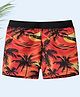Kookie Kids Swimming Trunks Beach Theme Print - Multicolour