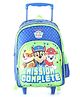 Paw Patrol-Inspired School Trolley Bag for Little Rescuers Paws and Adventures Blue  -16 Inches