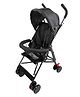 Lightweight Buggy Stroller With Adjustable Canopy - Black