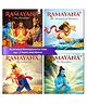 Ramayana Story Books for Kids, Combo of 4 Books   - English