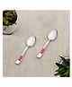 HAZEL Stainless Steel Small Spoons Set of 2 Baby Serving Spoon