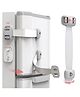 Bembika Child Safety Lock For Fridge, Drawers, Cupboard, Cabinet, Window Grey - 1 Pcs