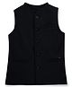 GINI & JONY Sleeveless Solid Modi Jacket - Black