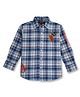 GINI & JONY Full Sleeves Checked Shirt - Blue