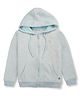 GINI & JONY Full Sleeves Brand Logo Printed Jacket - Blue