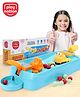Play Nation Hungry Frog 16 Beads Eating Board Game| Indoor Interactive Game Toy for 4 Years+ Kids| Multiplayer Puzzle Game for 2 Player| Gifting Toy| BIS Certified