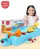 Play Nation Hungry Frog Indoor Board Game for Kids|Colorful 2 Player Bead-Eating Game|Fun Learning for Counting & Strategy|Easy to Play| 4 Yrs+|Family & Friendly Interaction Toy|BIS