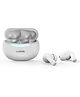 Wobble Beans A77 TWS Intuitive ANC Earbuds with 12mm Driver, Quad Mics, D.A.T chip, 360° Surround Sound,Dual Connectivity White