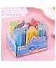 Baby Miniature Fancy Erasers set for boys and girls(pack of 4)-Animal print(design may vary)