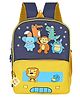 Frantic 14 Inches Quality Soft design PU Yellow ZooBag Bag for Kids