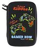 Smily Kiddos Single compartment eva pencil case - Video game theme Black